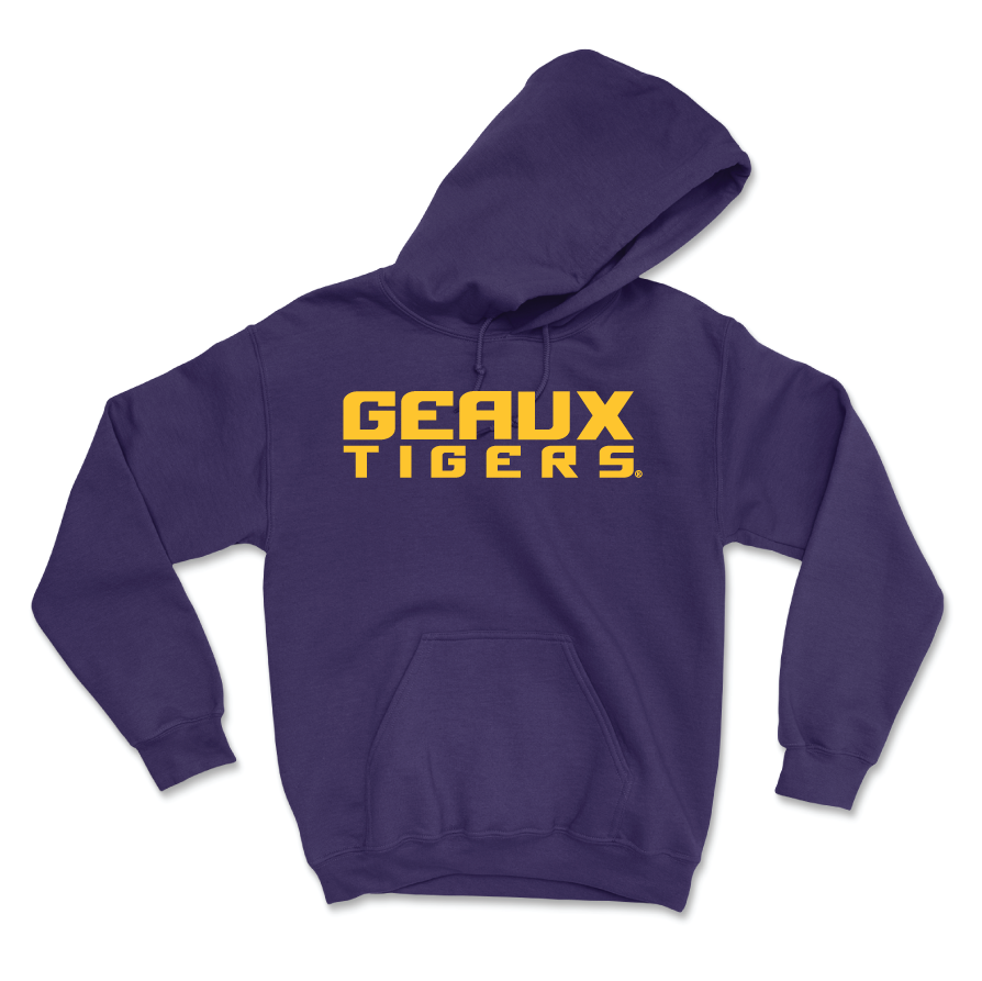 Women's Beach Volleyball Purple Geaux Hoodie  - Amaya Messier