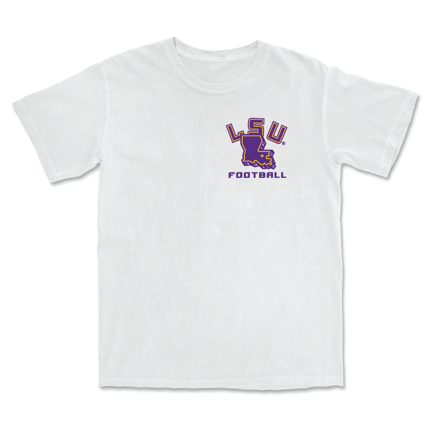 Football White Team Tee - Sai'vion Jones