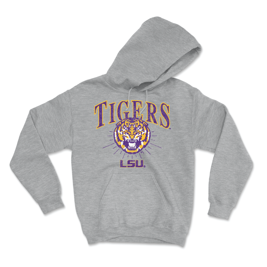 Football Sport Grey Tigers Hoodie - Sai'vion Jones