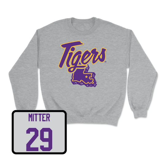 Women's Volleyball Sport Grey Tiger State Crew - Emily Mitter