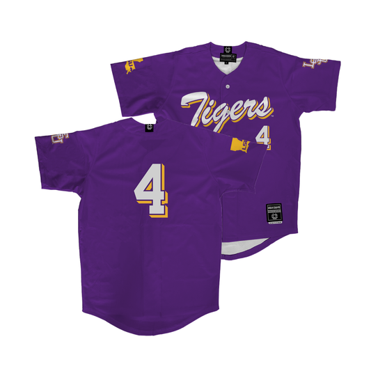 LSU Baseball Color Rush Jersey - Steven Milam