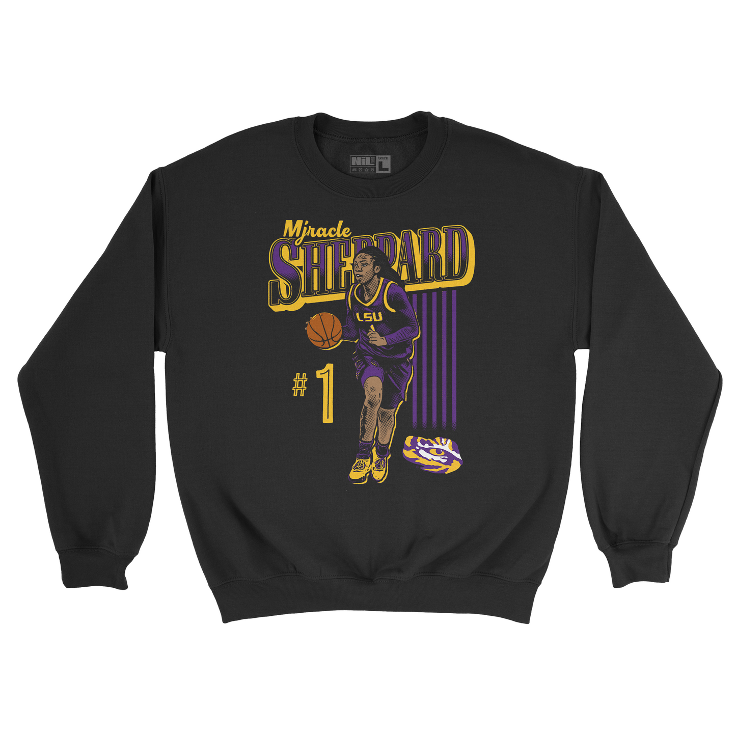 EXCLUSIVE RELEASE: Mjracle Sheppard Illustrated Drop Black Crew