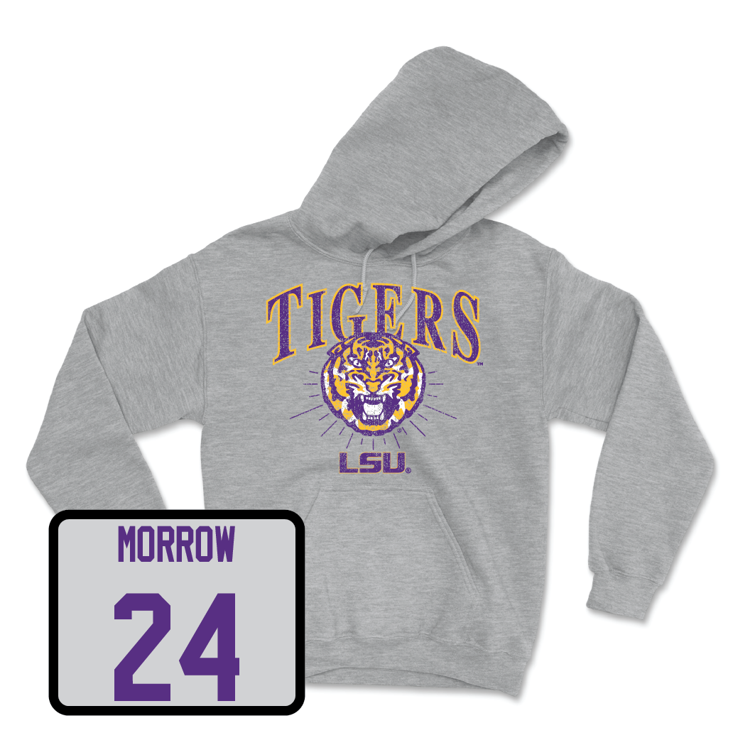 Women's Basketball Sport Grey Tigers Hoodie - Aneesah Morrow