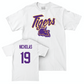 Football White Tiger State Tee    - Javen Nicholas