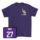 Baseball Purple Team Tee - Jaden Noot