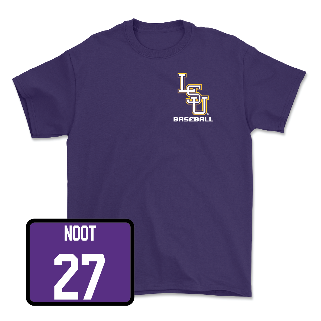 Baseball Purple Team Tee - Jaden Noot