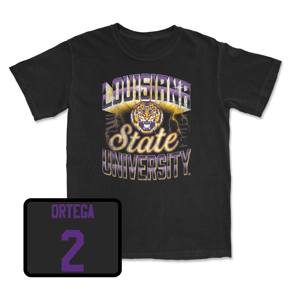 Women's Volleyball Black Streetwear Tee  - Bailey Ortega