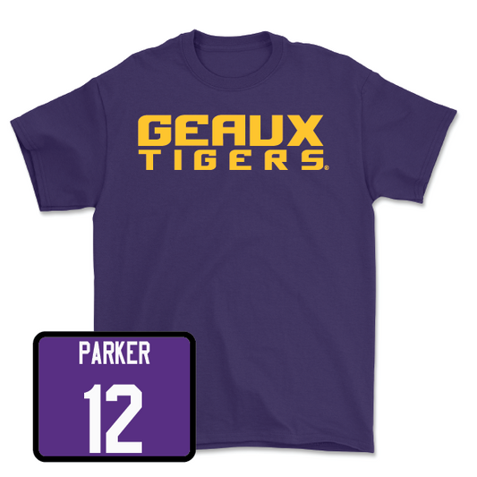 Football Purple Geaux Tee - Kyle Parker