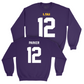 LSU Football Purple Shirsey Crew - Kyle Parker | #12