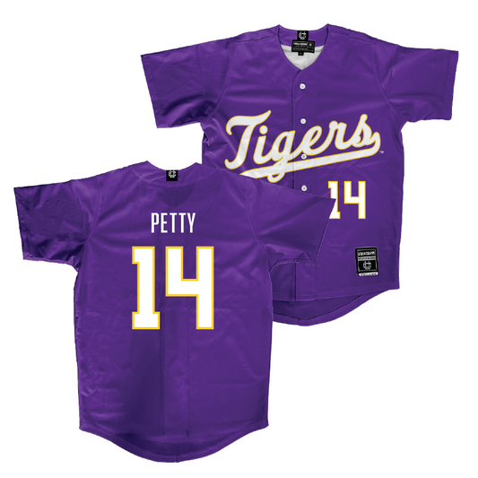 LSU Softball Purple Jersey  - Karli Petty