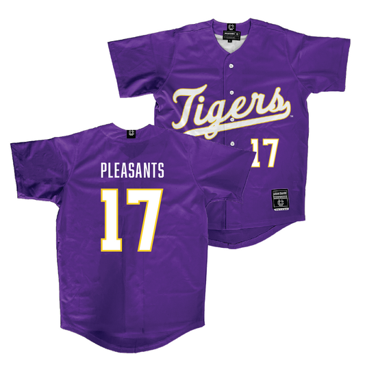 LSU Softball Purple Jersey - Taylor Pleasants | #17