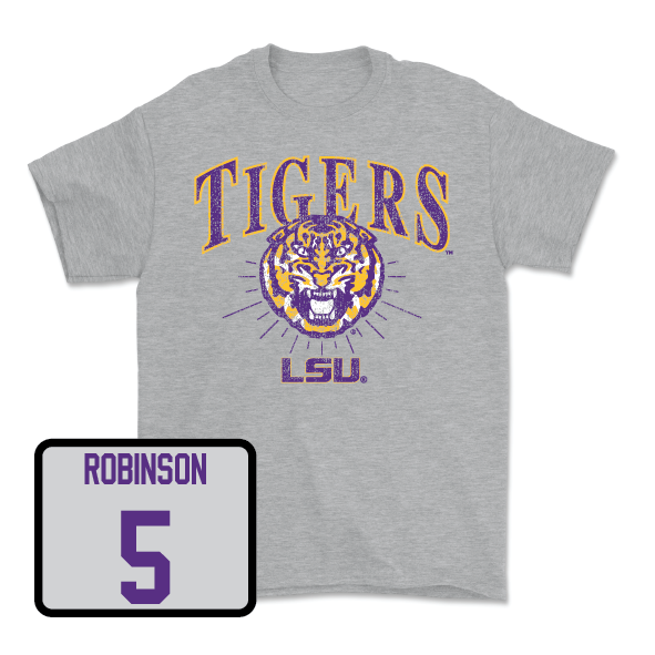 Women's Volleyball Sport Grey Tigers Tee - Jurnee Robinson