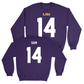 LSU Football Purple Shirsey Crew - Andrè Sam | #14