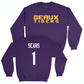 Men's Basketball Purple Geaux Crew  - Jordan Sears