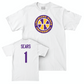 Men's Basketball White Hardwood Tee  - Jordan Sears