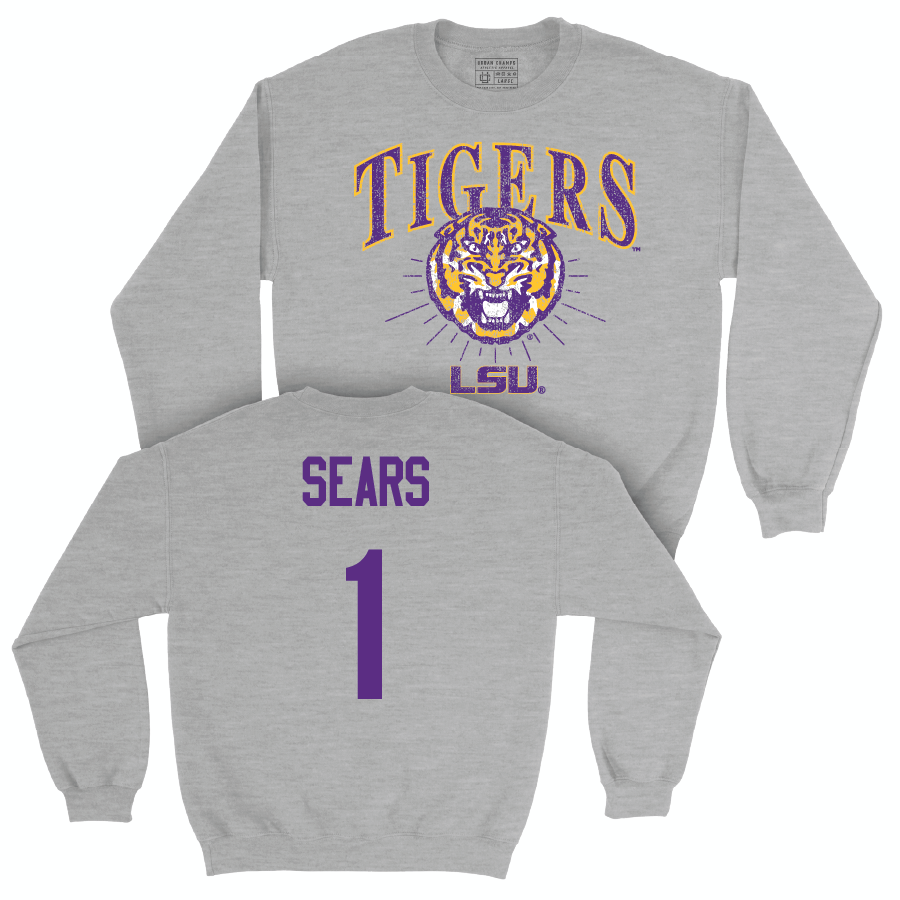 Men's Basketball Sport Grey Tigers Crew  - Jordan Sears