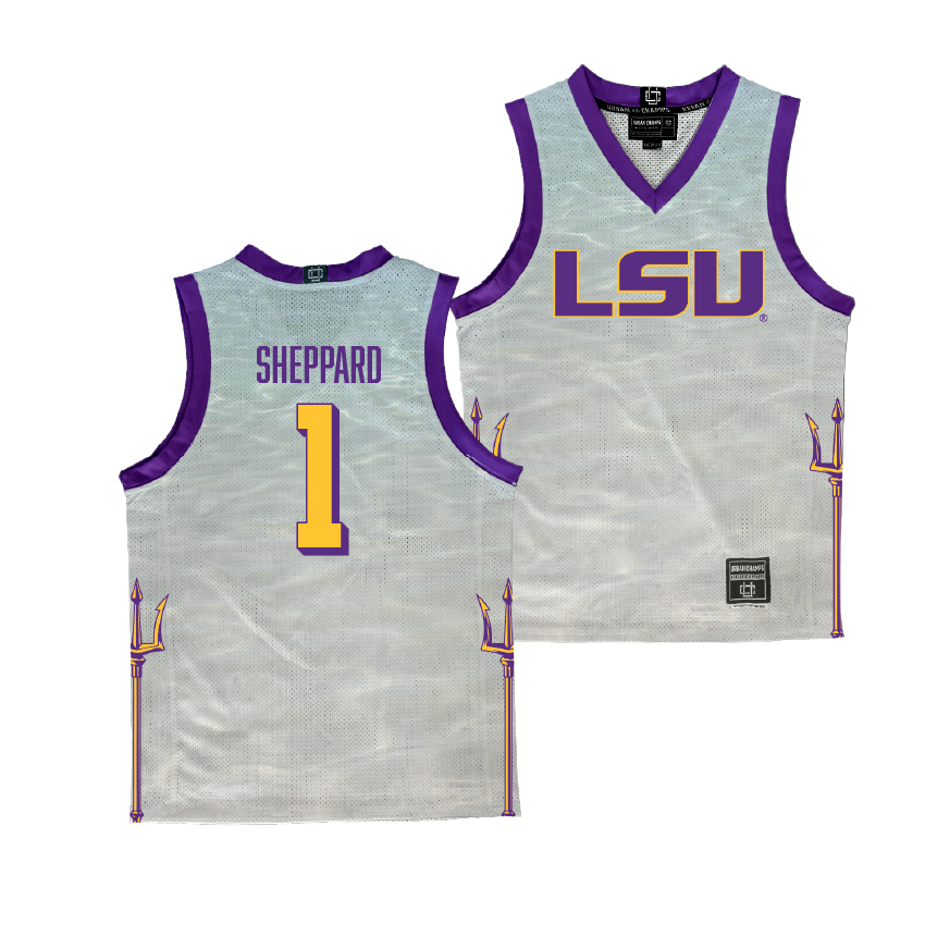 EXCLUSIVE: LSU Bahamas Women's Basketball Purple Jersey  - Mjracle Sheppard