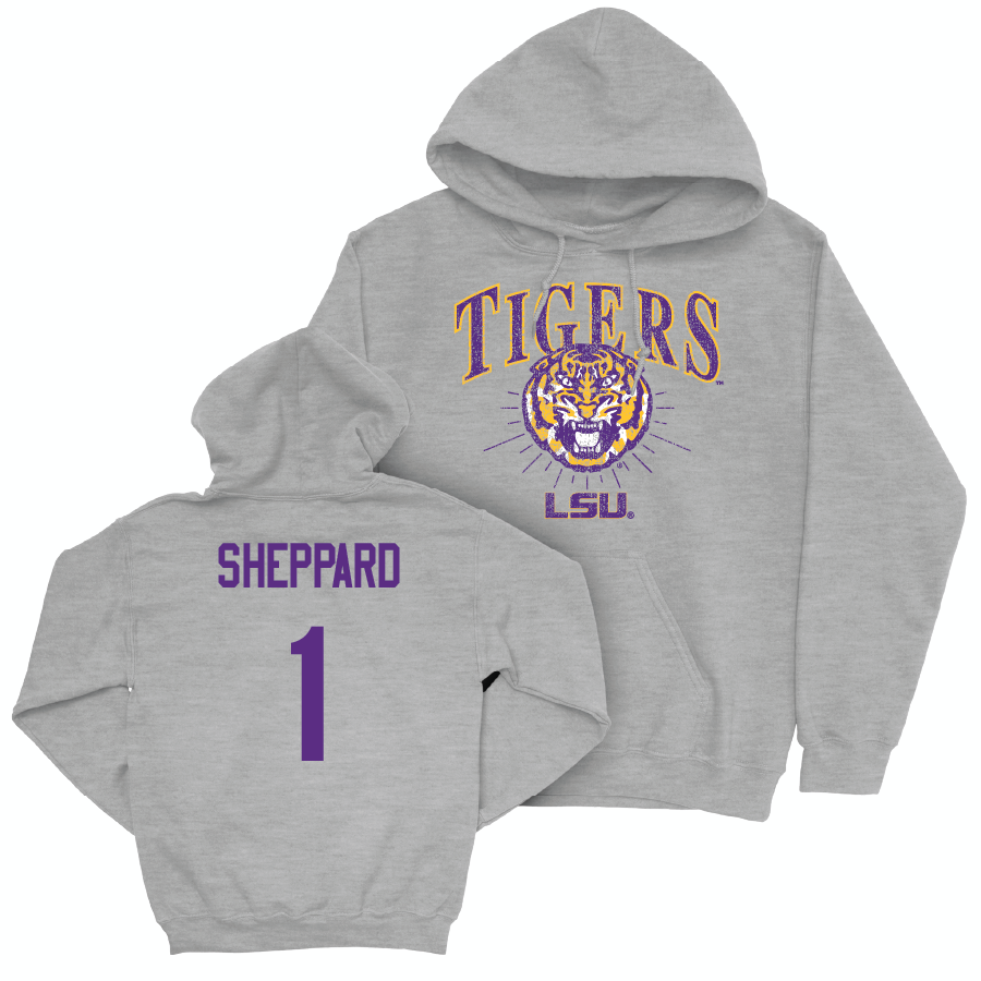 Women's Basketball Sport Grey Tigers Hoodie  - Mjracle Sheppard