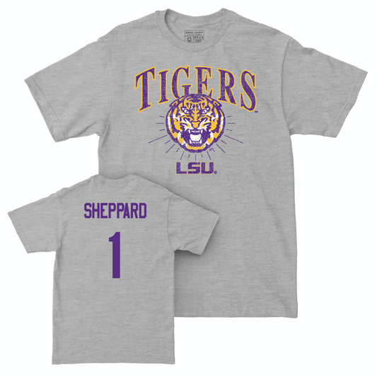 Women's Basketball Sport Grey Tigers Tee  - Mjracle Sheppard