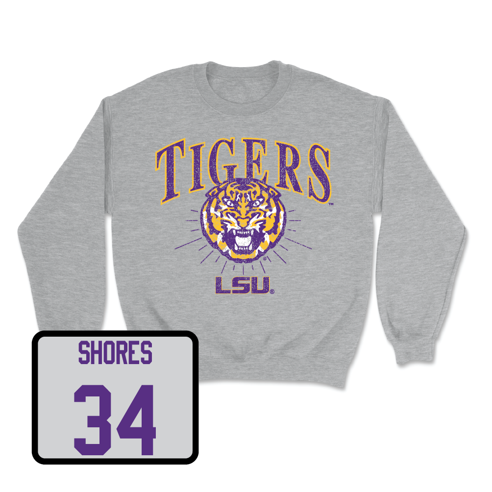 Baseball Sport Grey Tigers Crew - Chase Shores