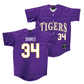 LSU Baseball Purple Jersey - Chase Shores | #34