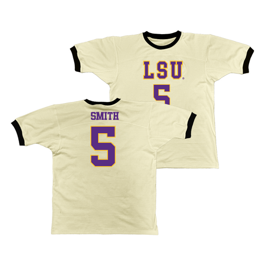 LSU Retro Ringer Tee - Sa'Myah Smith