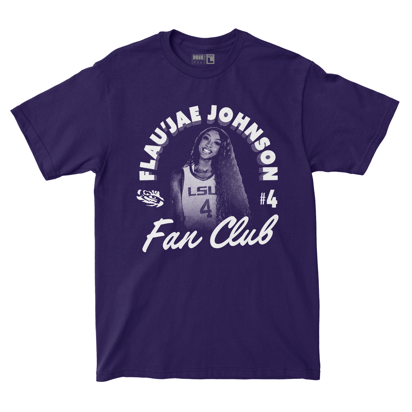 EXCLUSIVE RELEASE: Flau'jae Johnson Fan Club Purple Tee