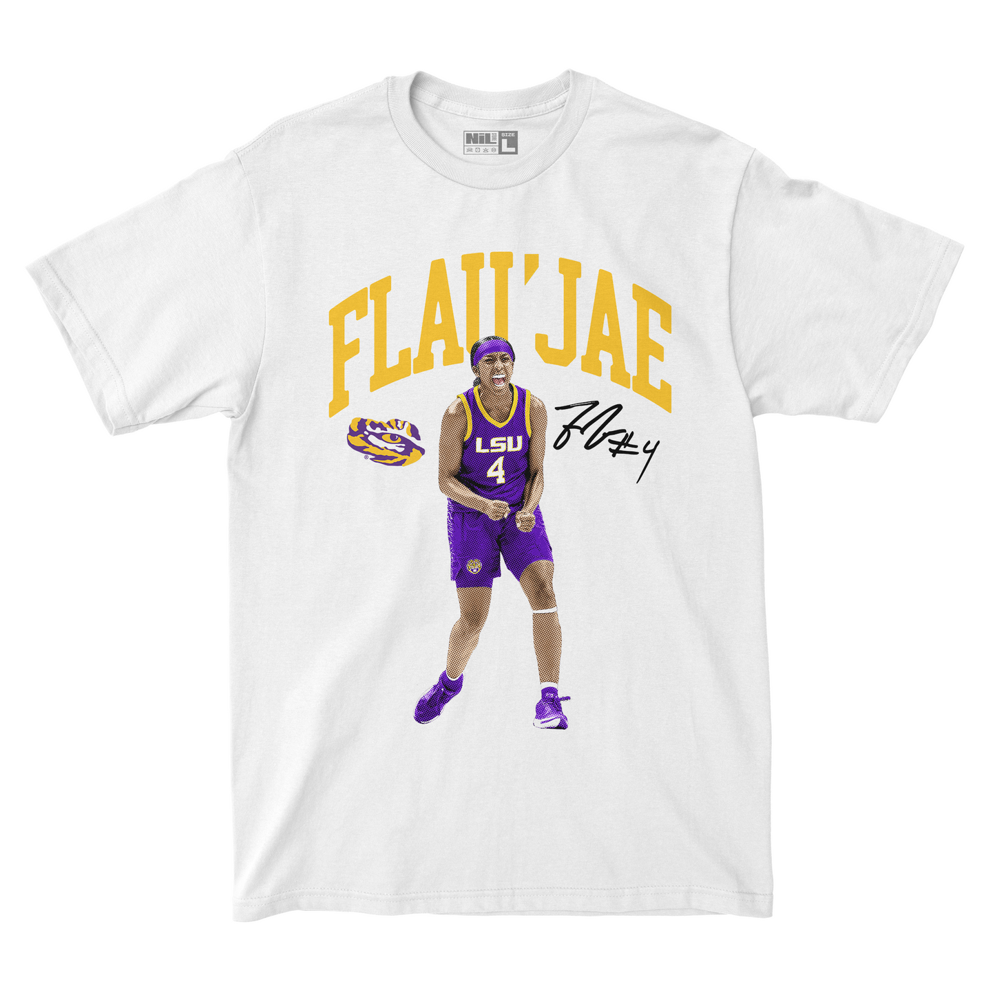 EXCLUSIVE RELEASE: Flau'jae Johnson Portrait White Tee