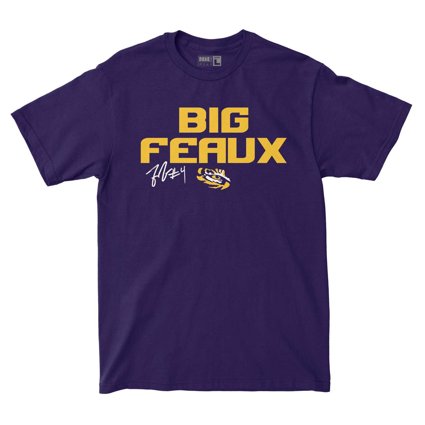 EXCLUSIVE RELEASE: Flau'jae Johnson Big Feaux Purple Tee