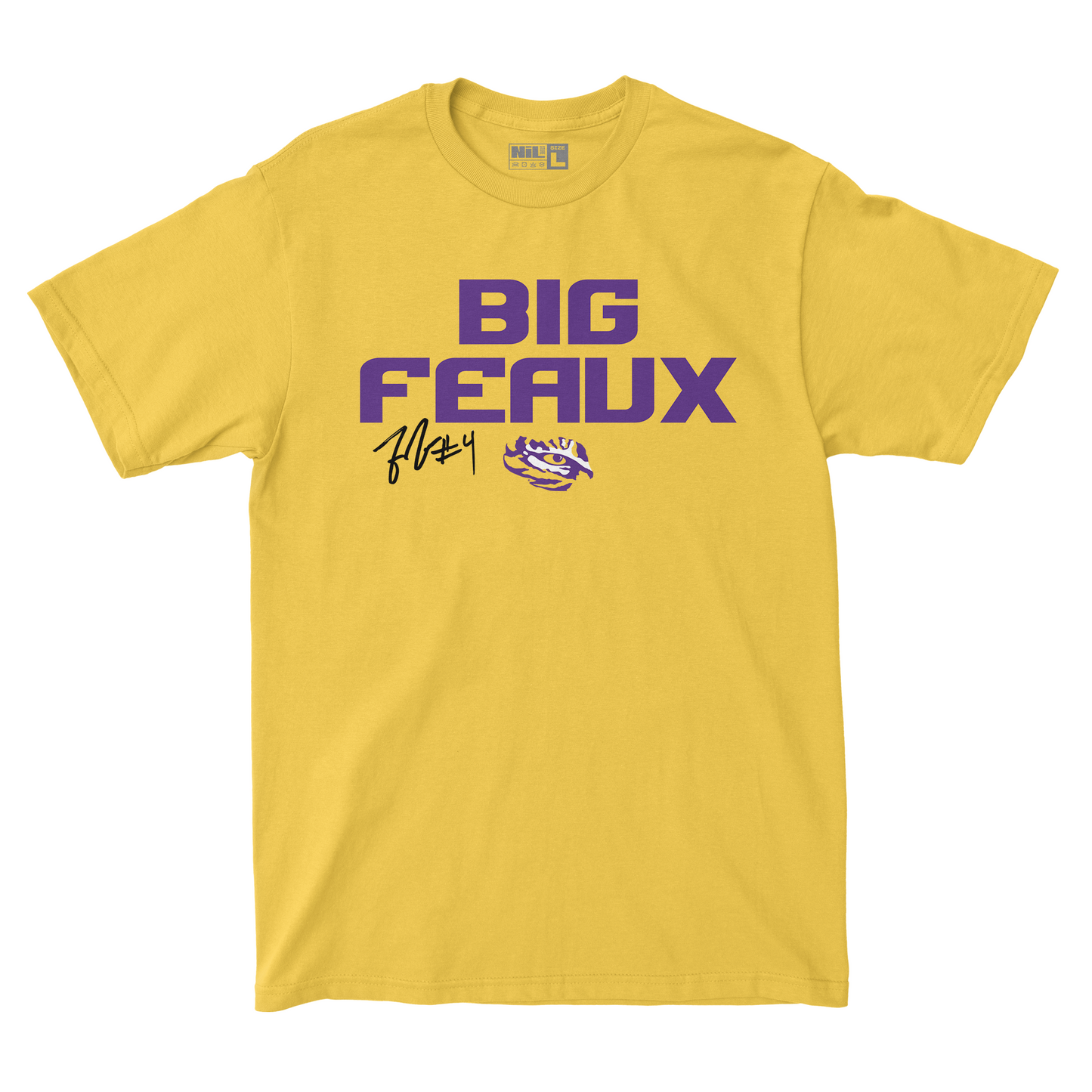 EXCLUSIVE RELEASE: Flau'jae Johnson Big Feaux Gold Tee