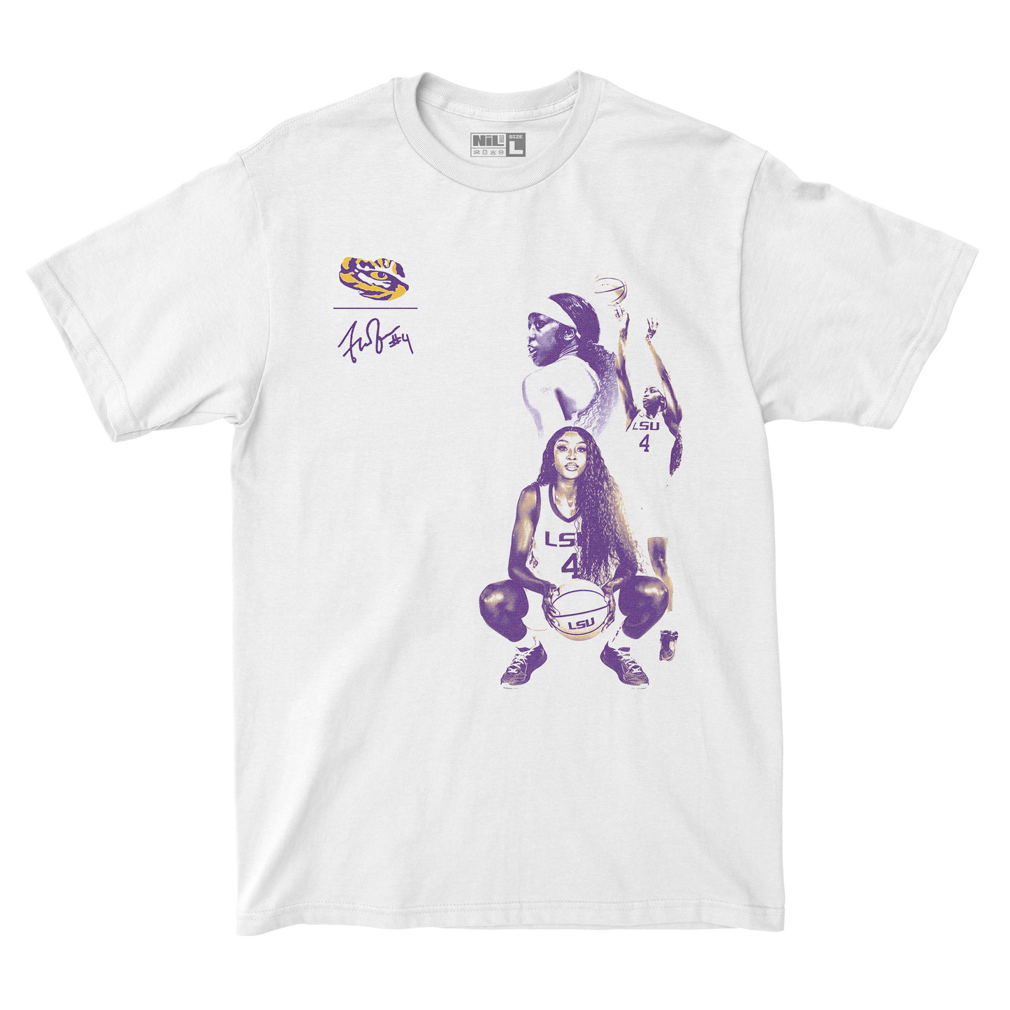 EXCLUSIVE RELEASE: Flau'jae Johnson Trio White Tee