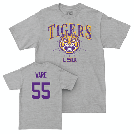 Baseball Sport Grey Tigers Tee  - Conner Ware