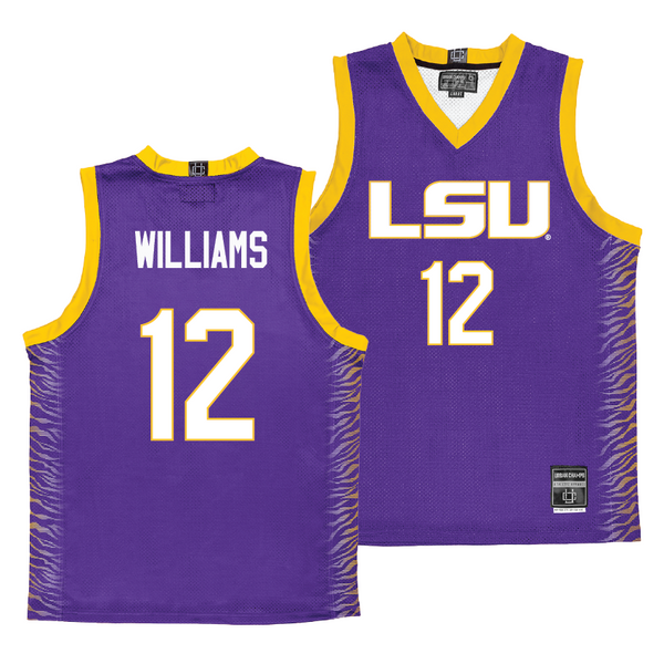 LSU Women s Basketball Jersey Mikaylah Williams The Tigers NIL Store