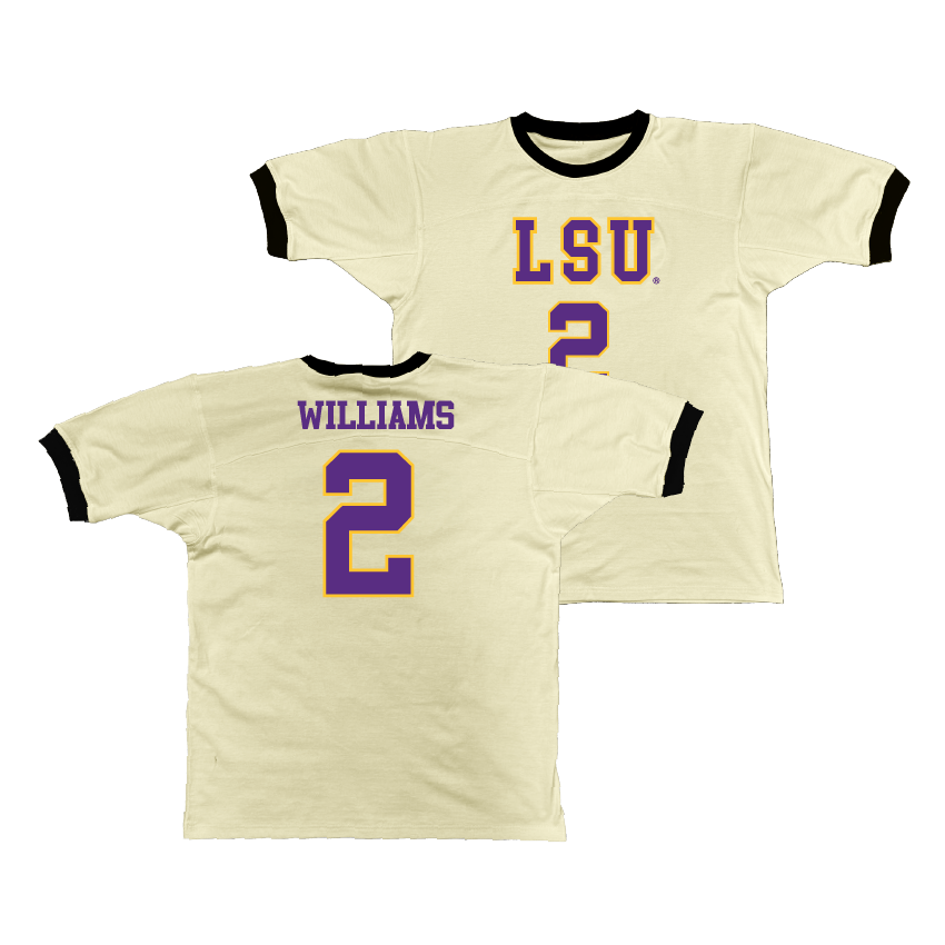 LSU Retro Ringer Tee - Mike Williams