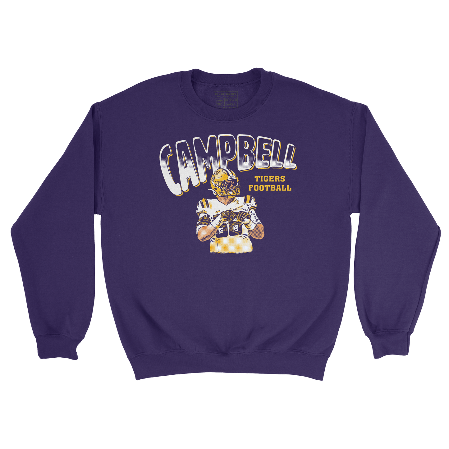 EXCLUSIVE RELEASE: Will Campbell Illustrated Purple Crew