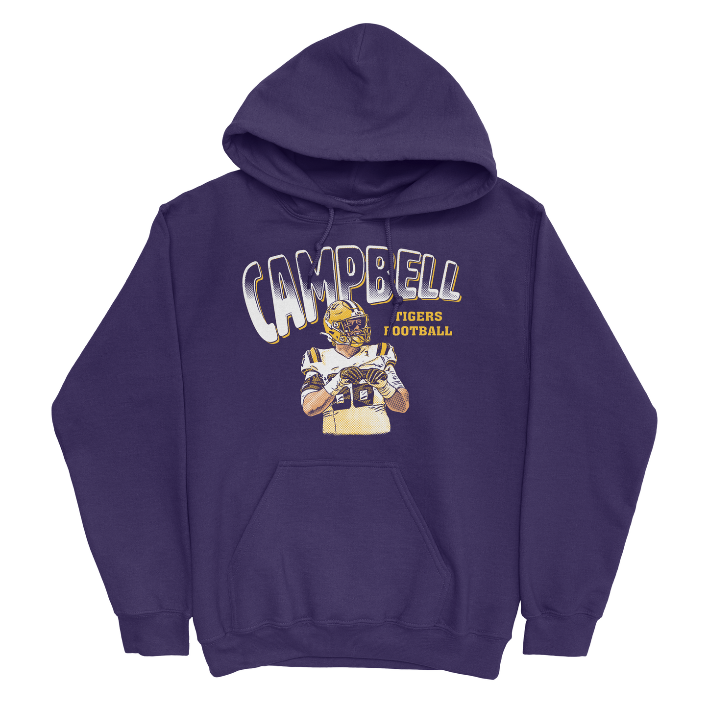 EXCLUSIVE RELEASE: Will Campbell Illustrated Purple Hoodie