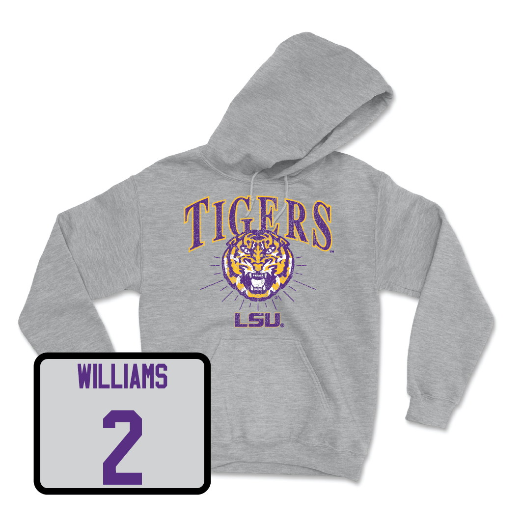 Men's Basketball Sport Grey Tigers Hoodie - Mike Williams