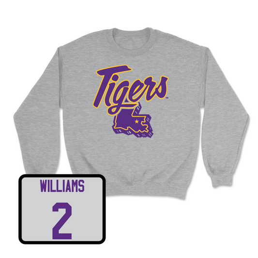 Men's Basketball Sport Grey Tiger State Crew - Mike Williams