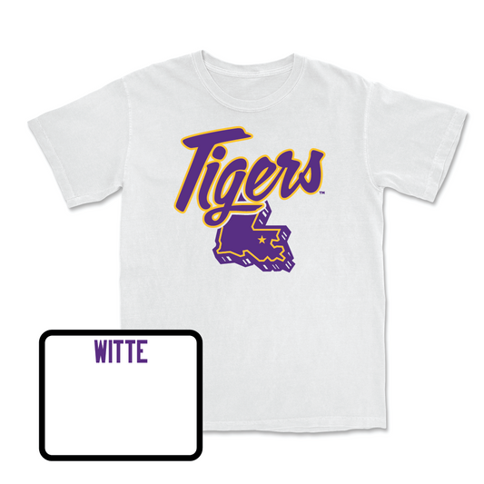 Men's Track & Field White Tiger State Tee - Johnathan Witte