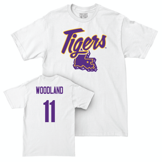 Football White Tiger State Tee    - PJ Woodland