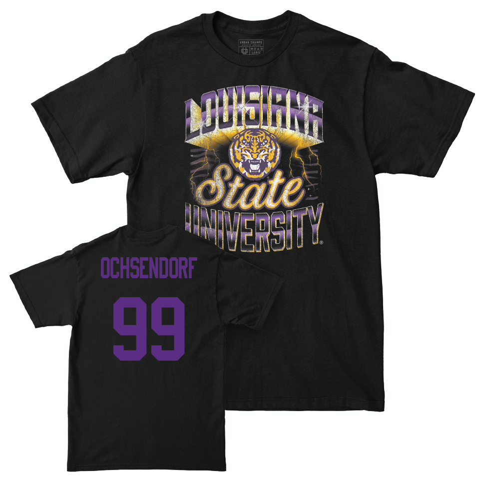 Football Black Streetwear Tee    - Blake Ochsendorf