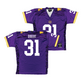 Purple LSU Football Jersey    - Nathan Dibert