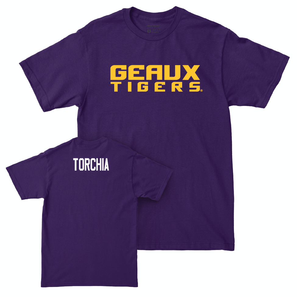 Women's Track & Field Purple Geaux Tee  - Kase Torchia