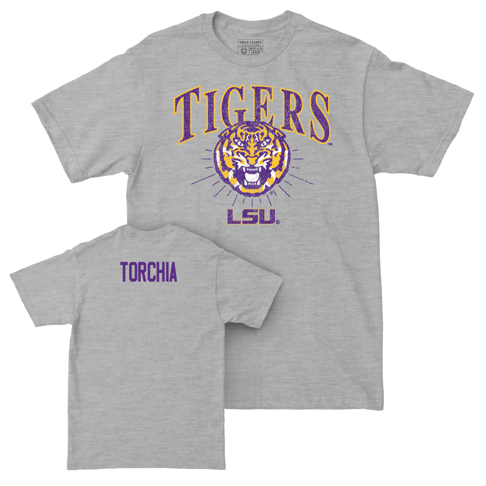 Women's Track & Field Sport Grey Tigers Tee  - Kase Torchia