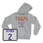 Softball Sport Grey Tigers Hoodie